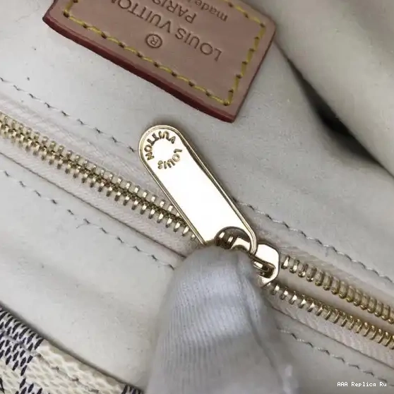 AAA Pruses Bags BAG DAMIER MM LOUIS AZUR ARTSY VUITTON 0623